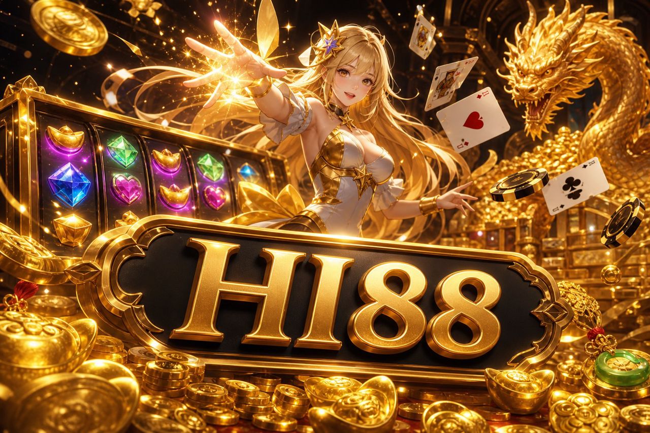 Ảnh bìa trò chơi Wild Bandito tại HI88 với giao diện slot nhiều màu sắc